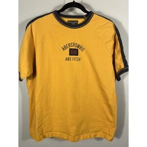 Abercrombie & Fitch Y2K Vintage Short Sleeve Muscle Fit T Shirt Mens Large